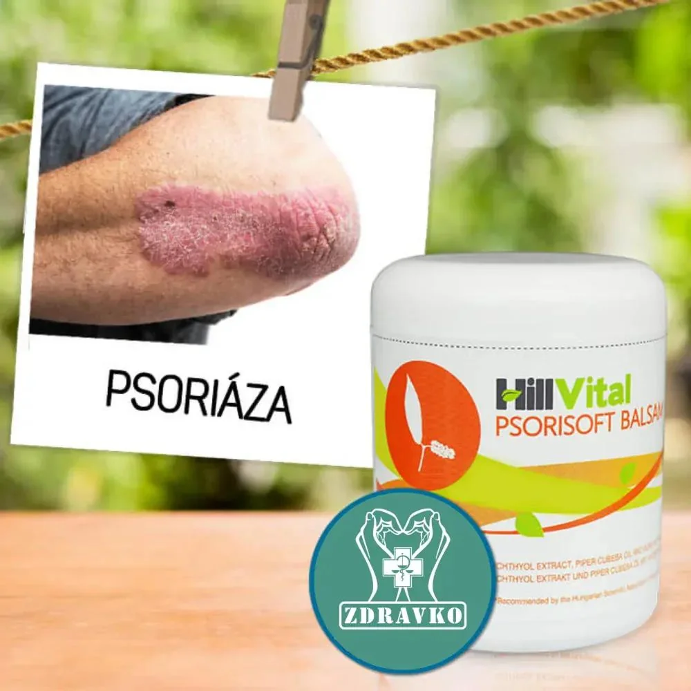 Hillvital Psorisoft balzam 250 ml na zmiernenie psoriázy Objem: 250 ml