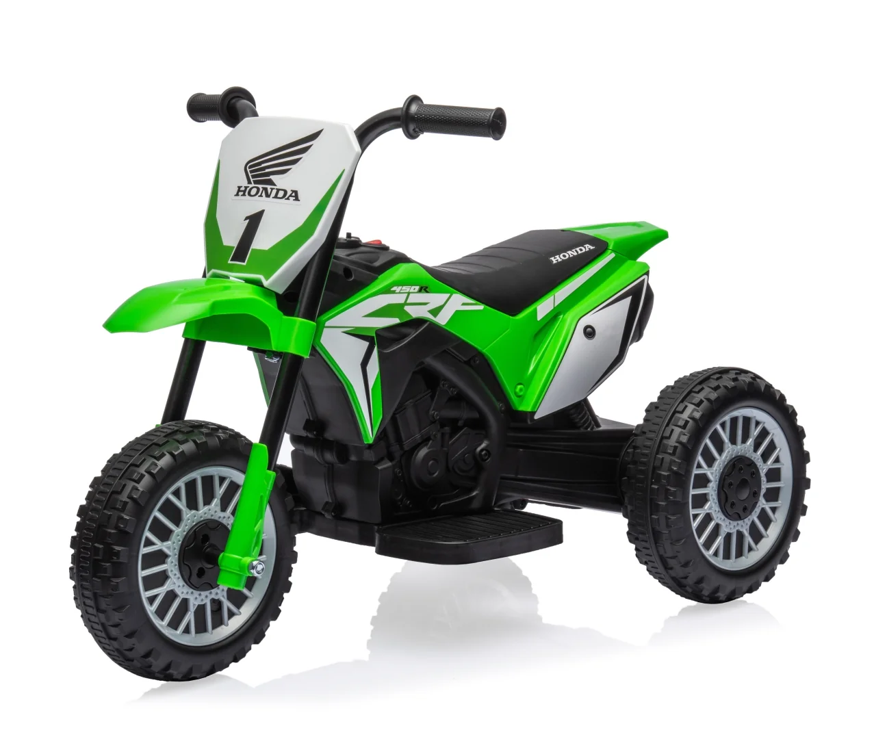 Elektrická motorka Milly Mally Honda CRF 450R zelená , 20C54305 