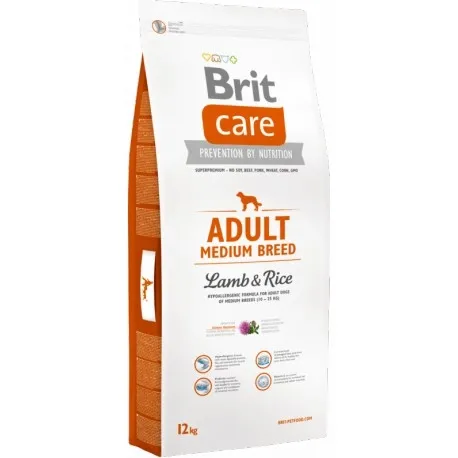 Brit Care dog Adult Medium Breed Lamb & Rice