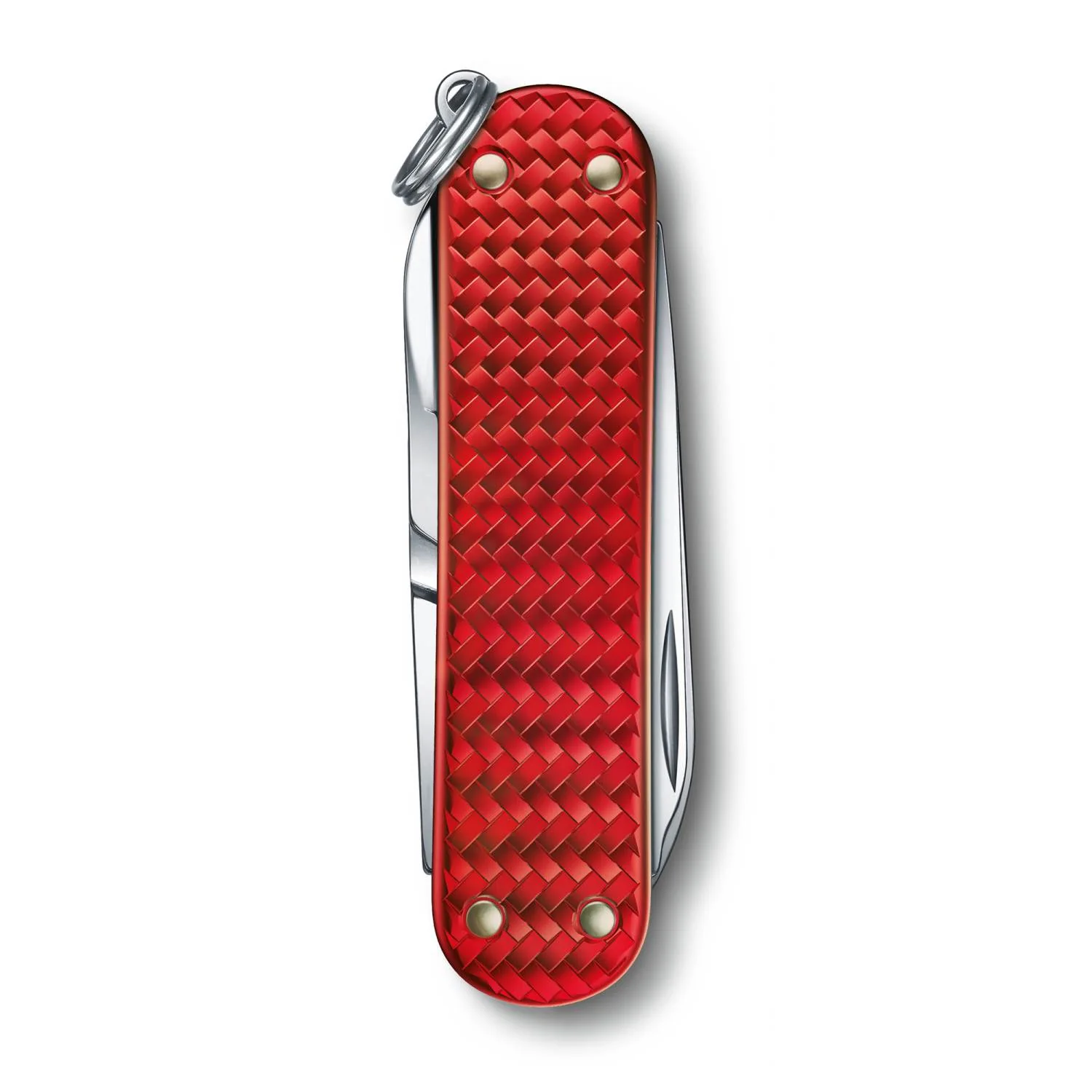 Klasický vreckový nôž Precious Alox, 58 mm, ikonická červená farba