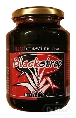 Health Link TRSTINOVÁ MELASA BIO - Blackstrap 1×360 ml, prírodné dochucovadlo