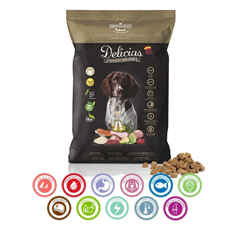 Polovlhké krmivo pre psy 1,5 kg