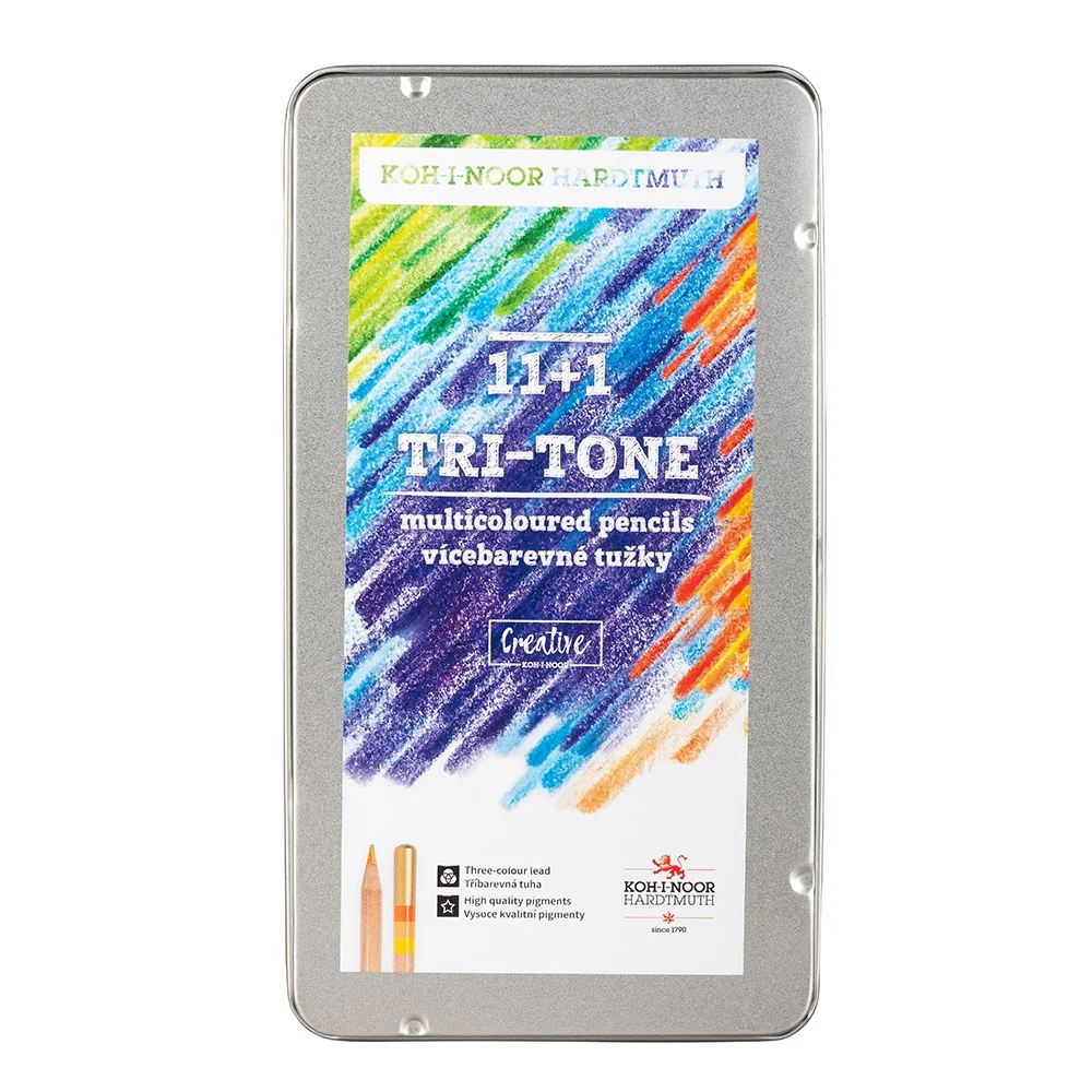 Trojhranné pastelky MAGIC 3442/N12 11+1 ks