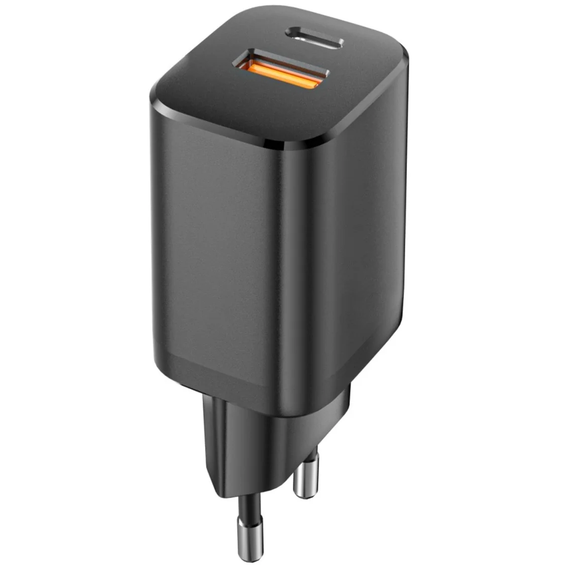 30W USB Type-C rýchlonabíjacia sieťová nabíjačka 1x USB, 1x Type-C