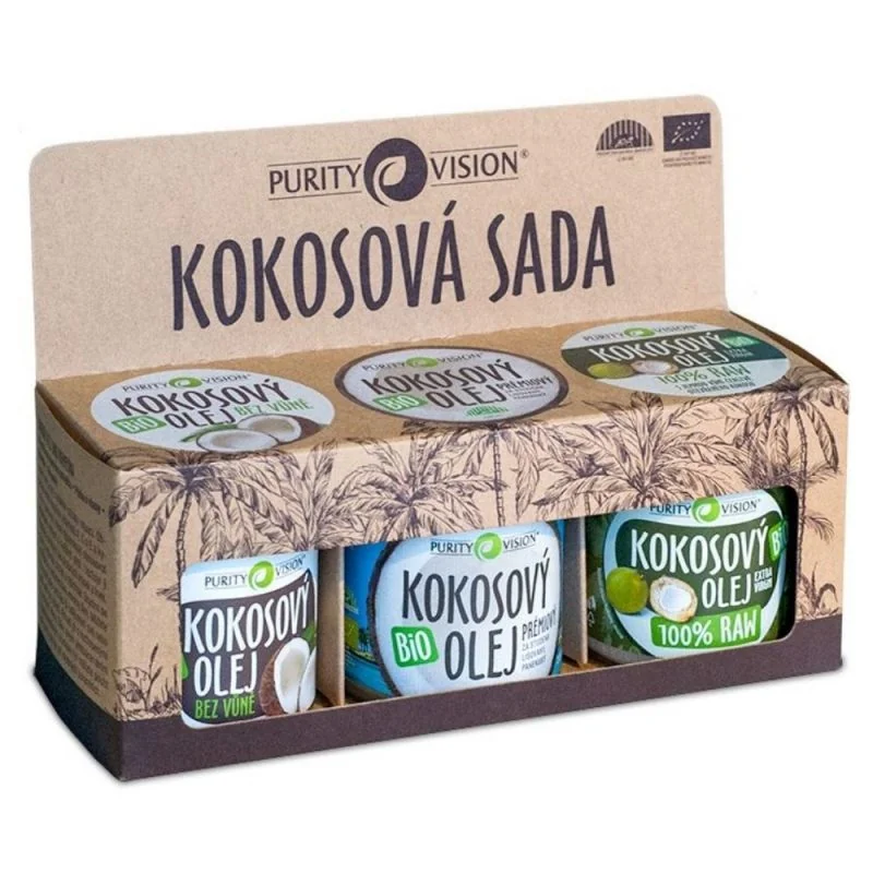 Purity Vision Kokosová Sada 1ks 1×3 ks, kokosová sada