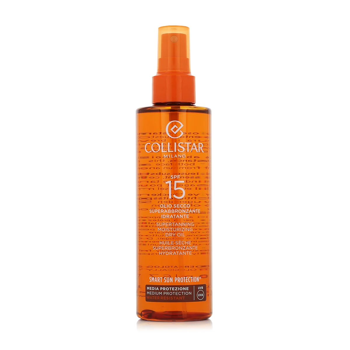 Collistar Smart Sun Protection® Supertanning Moisturizing Dry Oil SPF 15 200 ml