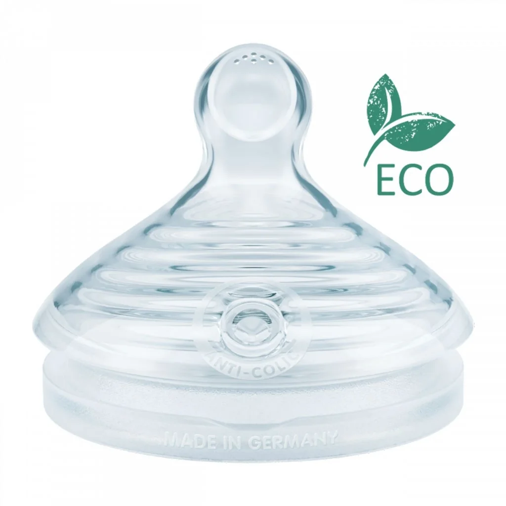 Náhradný náustok k fľaštičke NUK for Nature M - 2 ks , 20C54573