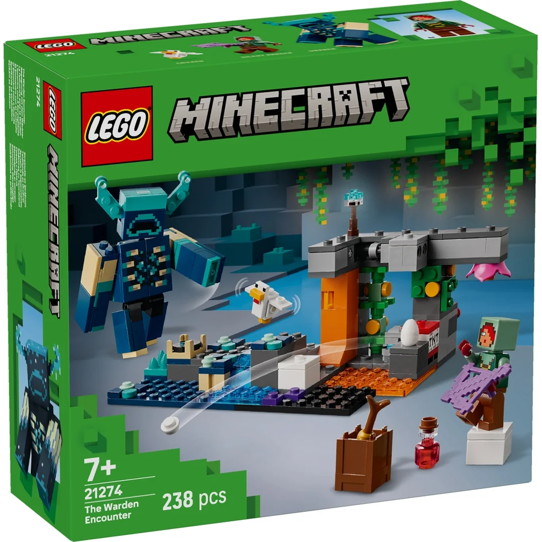 LEGO® Minecraft® 21274 Stretnutie so Strážcom