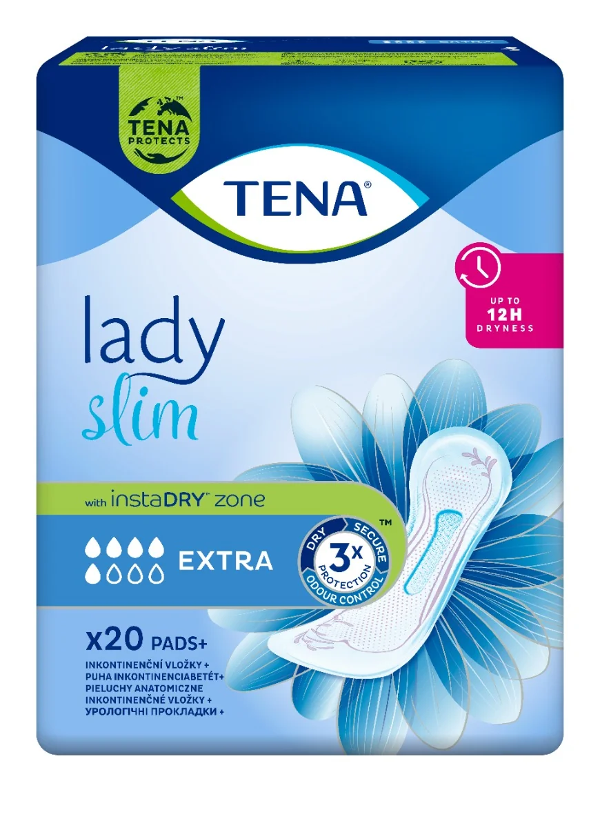 TENA Lady Slim Extra 1×20 ks, vložky pre ženy so stredným únikom moču