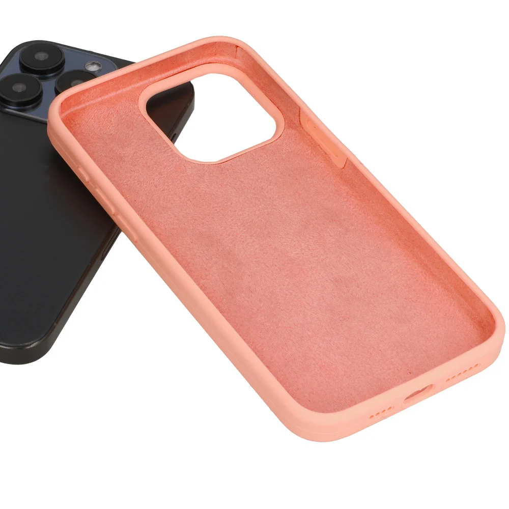 MG Silicone Lite kryt na iPhone 16 Plus, oranžový