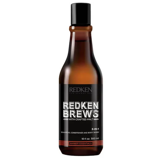 Redken Šampón 3 v 1 Brews 1×300 ml, šampón