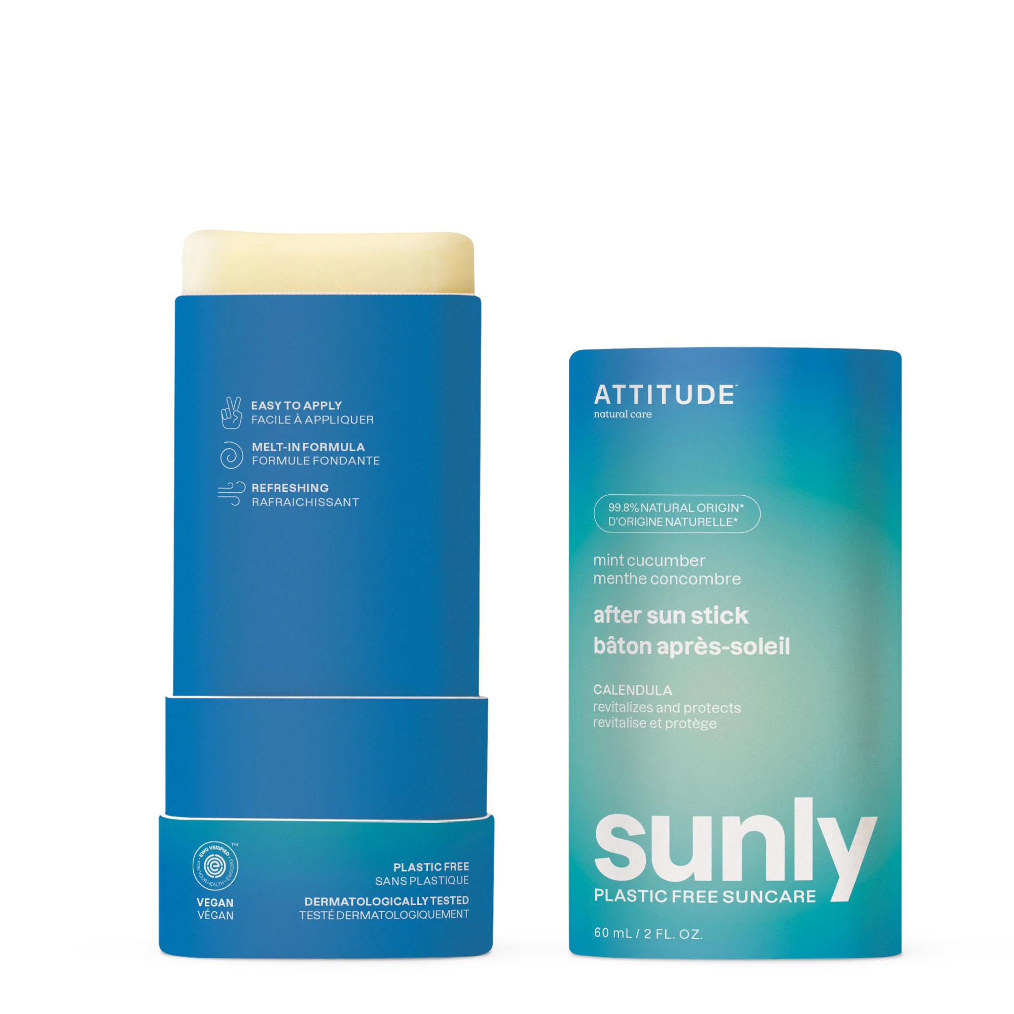 ATTITUDE Upokojujúci krém po opaľovaní 60 ml