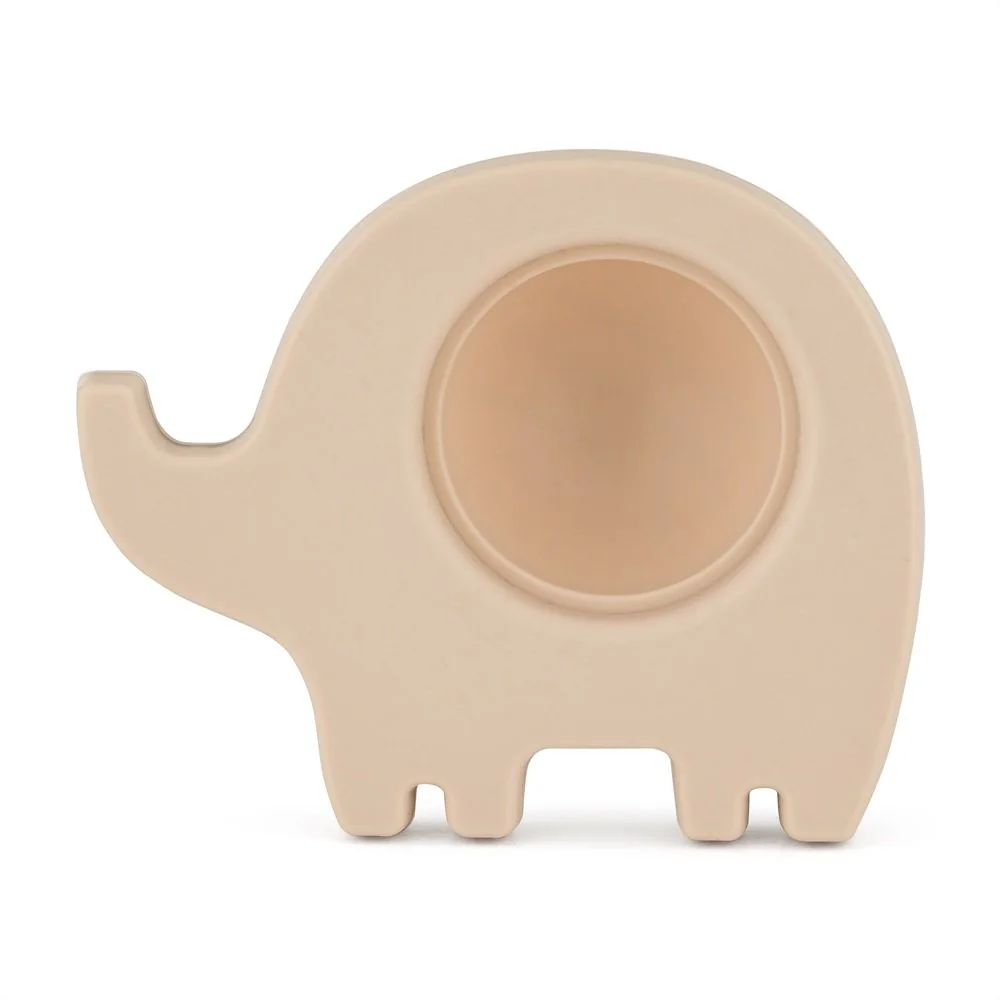 Hračka silikónová Elephant Edwin Dusty Rose 6m+