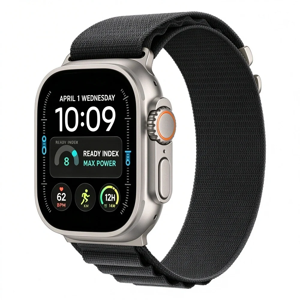 Tech-Protect Nylon Pro remienok na Apple Watch 44/45/46/49mm, black