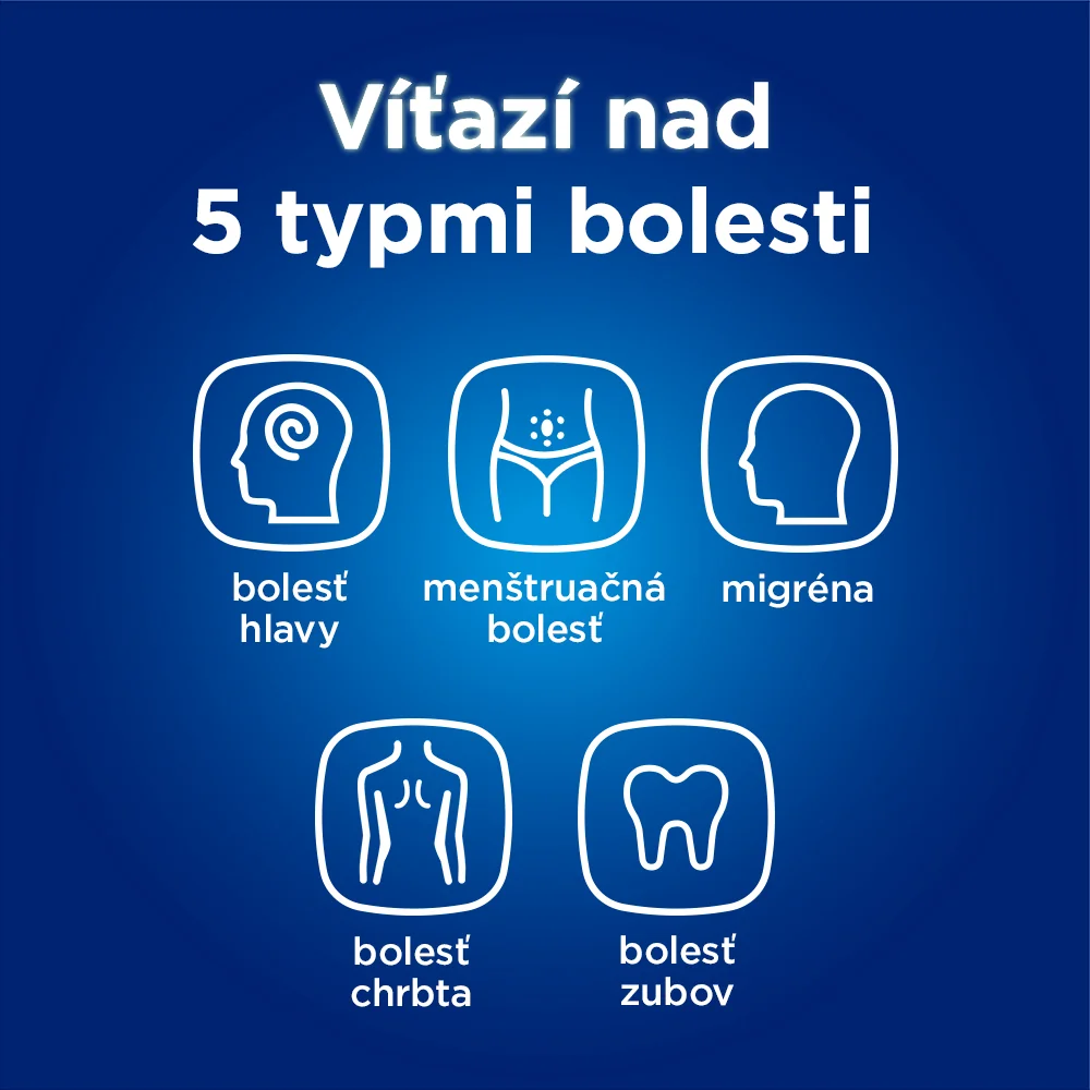 Panadol Extra Rapid šumivé tablety s koefeínom 1x12 tbl, proti bolesti a horúčke
