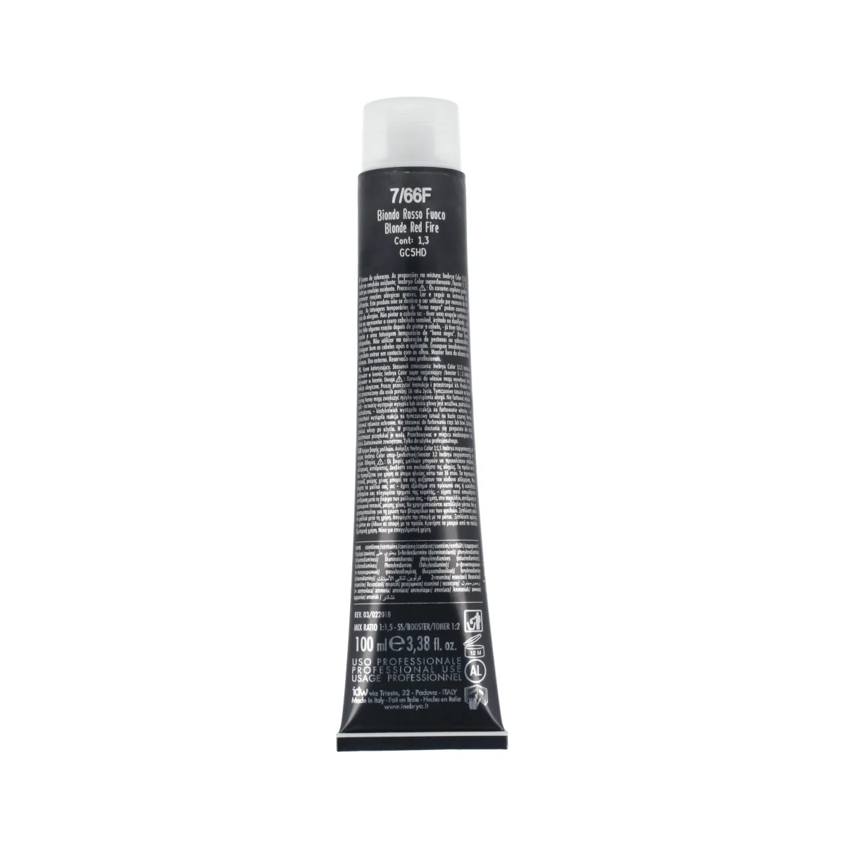 Inebrya Color Red Fire (7/66F Blonde Fire Red) 100 ml