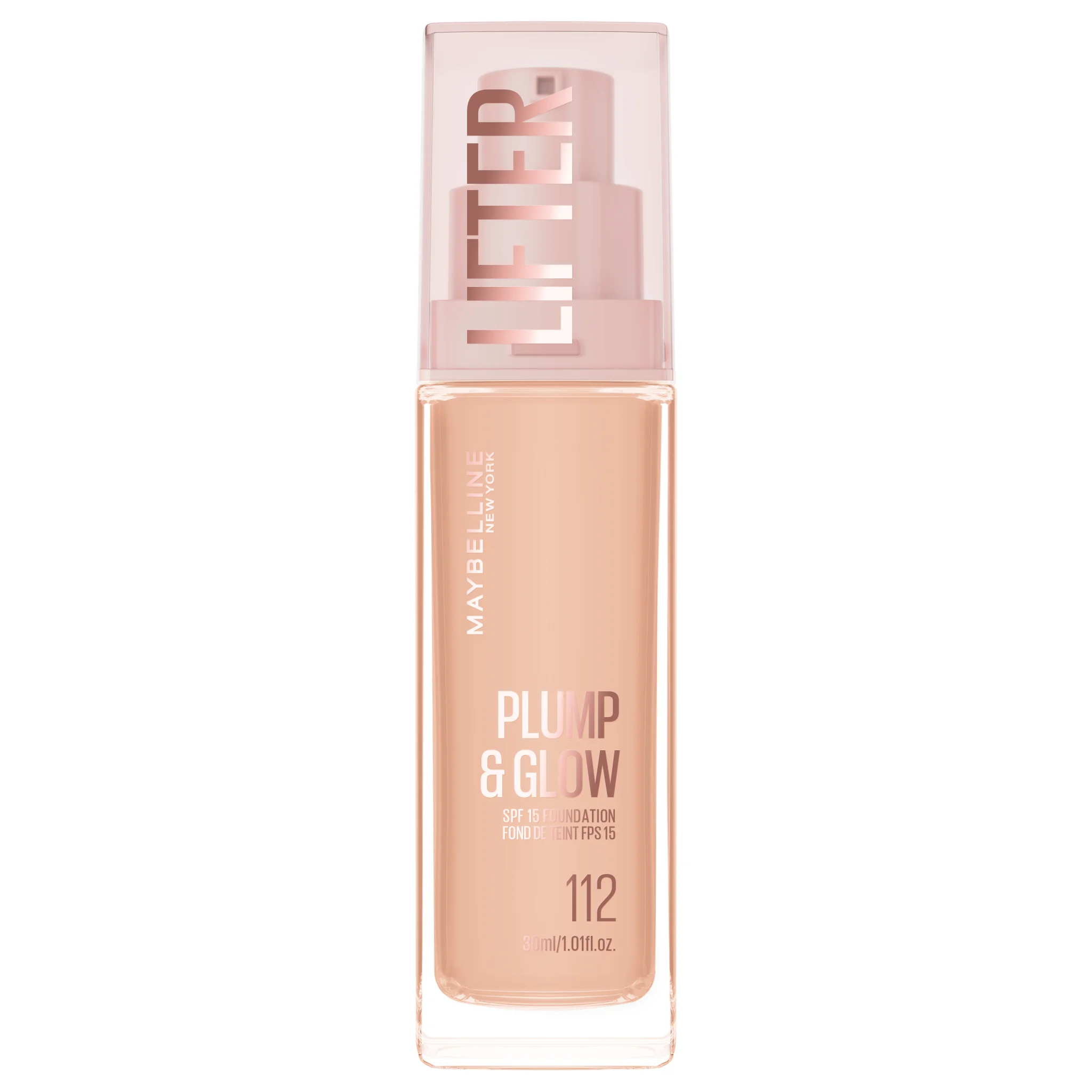 Maybelline New York Lifter Foundation 112, Rozjasňujúci make-up 30 ml