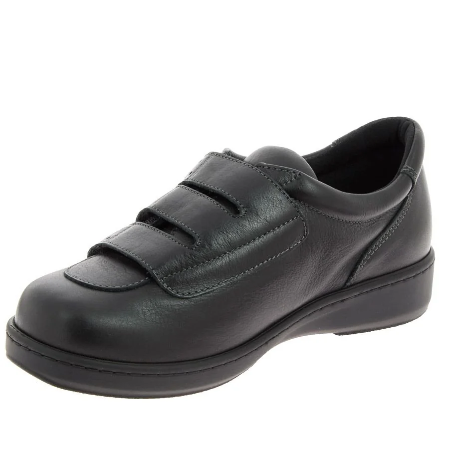 AQUITAINE diabetická poltopánka unisex, čierna, veľkosť: 47