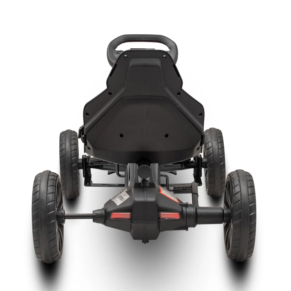 Detská šliapacia motokára Go-kart Speedster biela