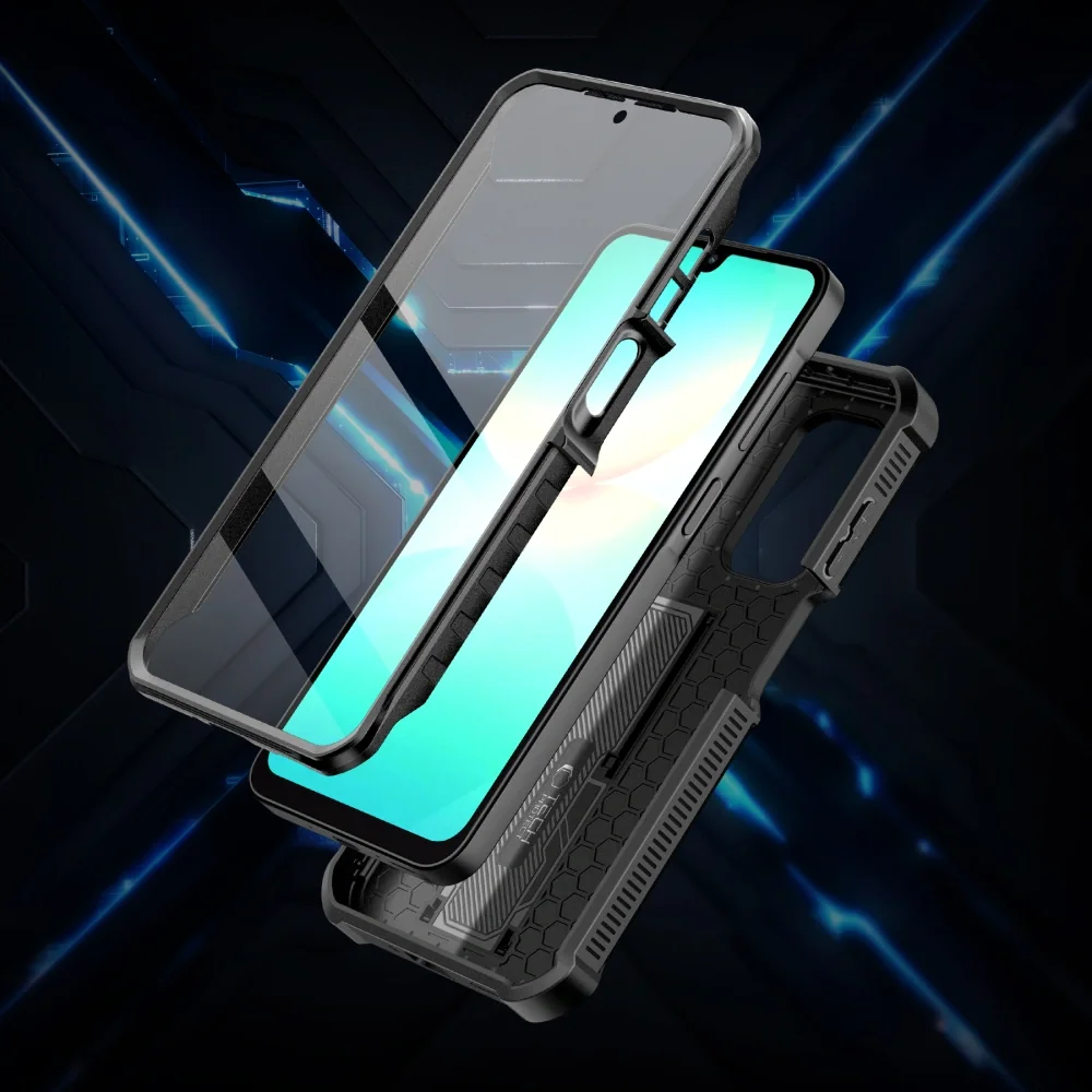 Tech-Protect Kevlar kryt na Samsung Galaxy A26 5G, čierny