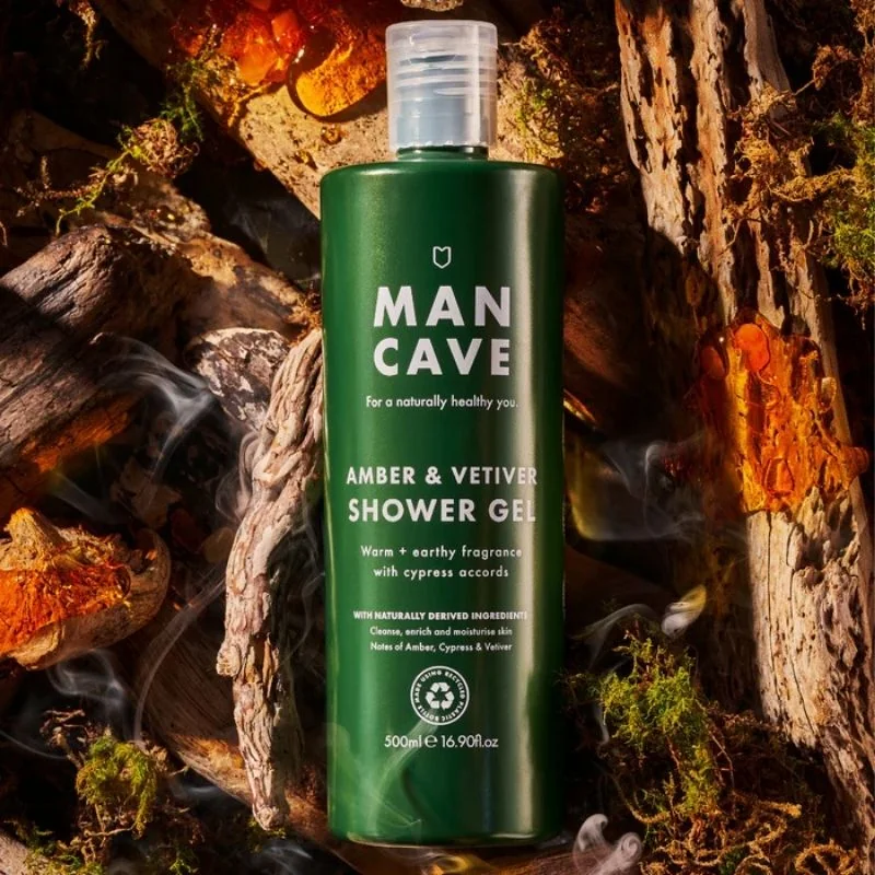 MANCAVE sprchový gél AMBER a VETIVER 500ml