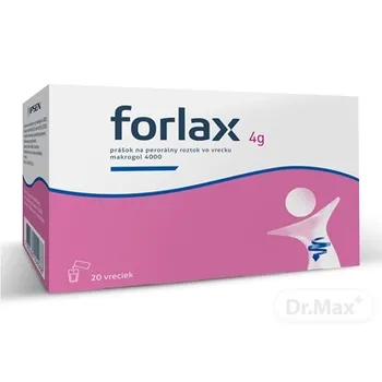 FORLAX 4 g 20×4 g, liek na zápchu