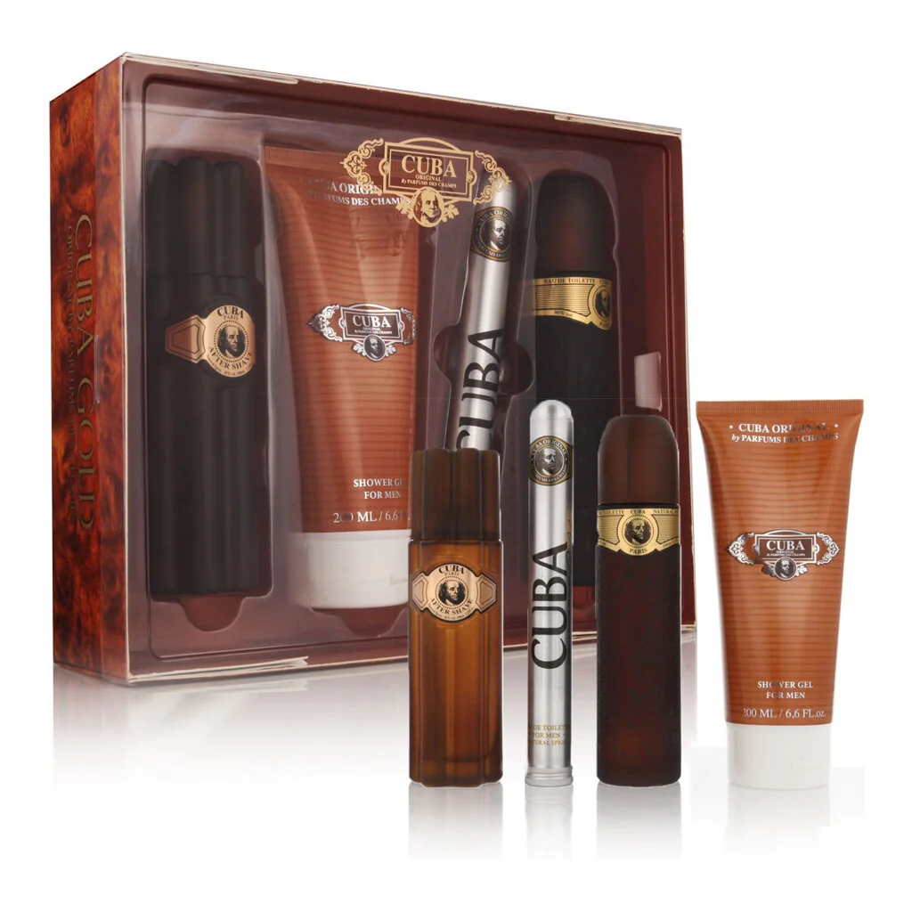 Cuba Gold EDT 100 ml + EDT 35 ml + AS 100 ml + SG 200 ml M