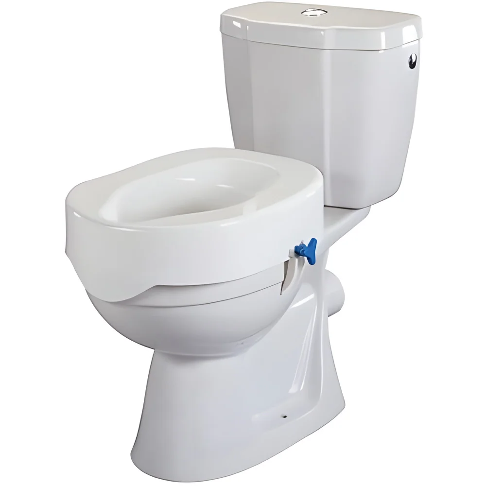 WC zvyšovač vhodný aj na  hranaté WC - 13
