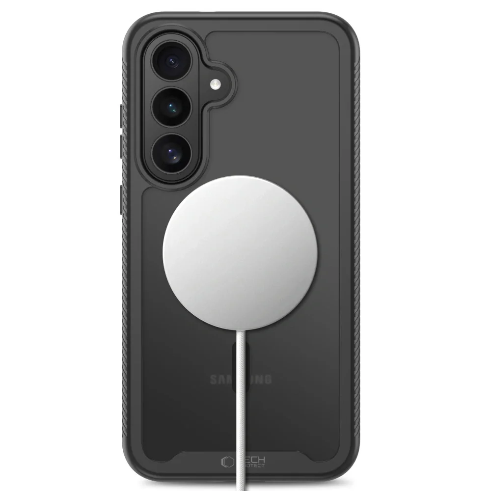 Tech-Protect Defense MagSafe kryt na Samsung Galaxy S26 FE, čierny