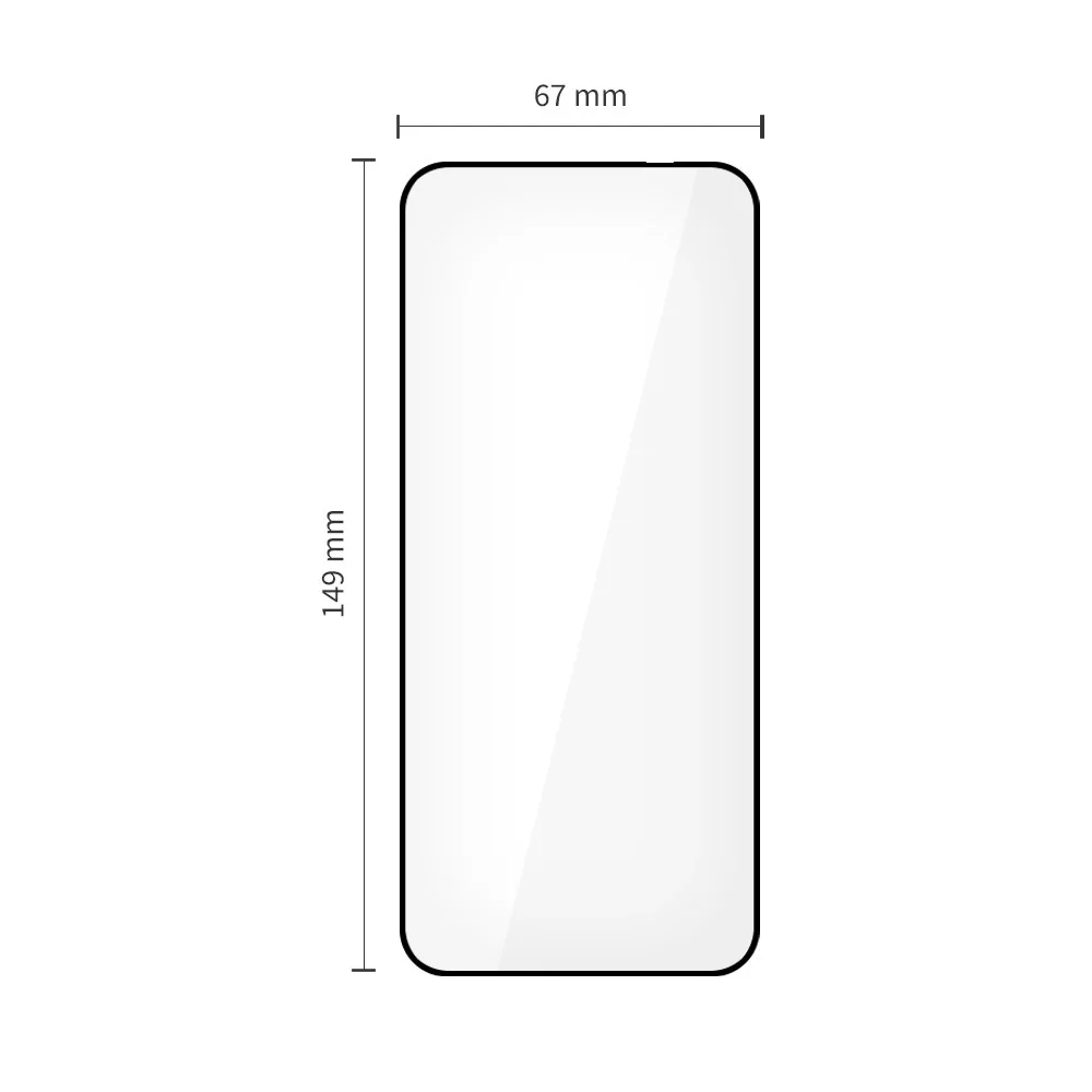 Tech-Protect Glass Fit 2x ochranné sklo na Motorola Edge 50 Neo / 60 Neo, čierne eo, čierne