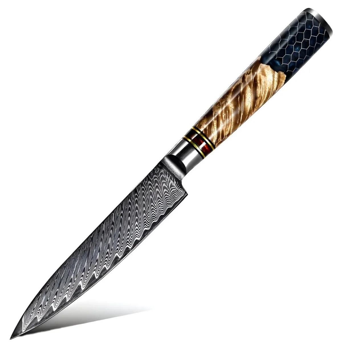 Damaškový kuchynský nôž - Utility 26cm, čepeľ 13cm 1ks noža