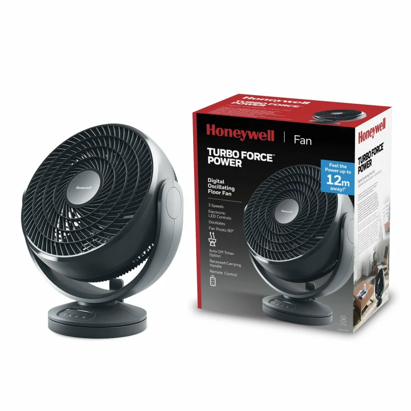 Honeywell Turbo Force HF715BE4 oscilačný podlahový ventilátor