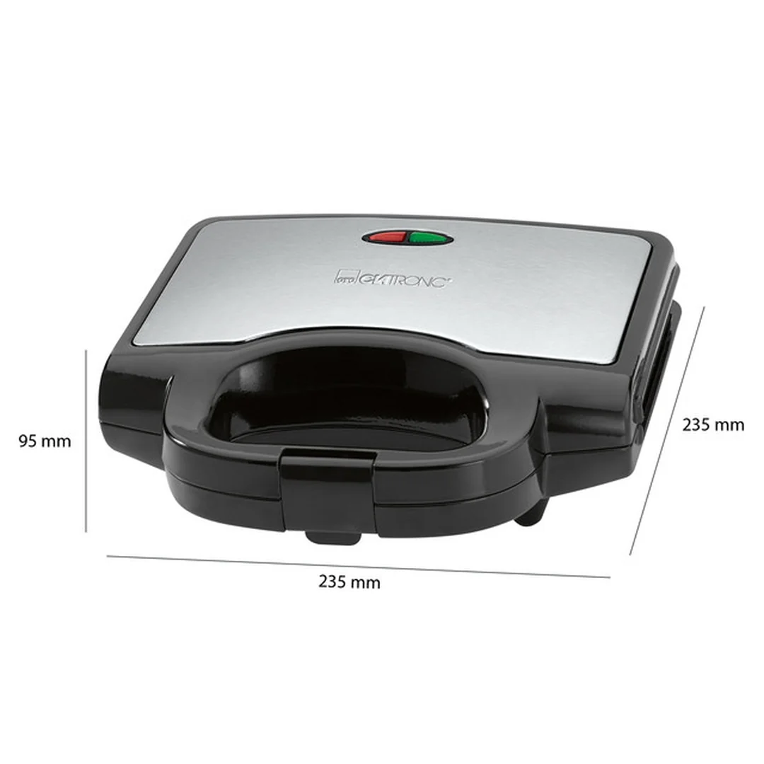Clatronic ST 3778 sendvičovač 750 W s nepriľnavými platňami
