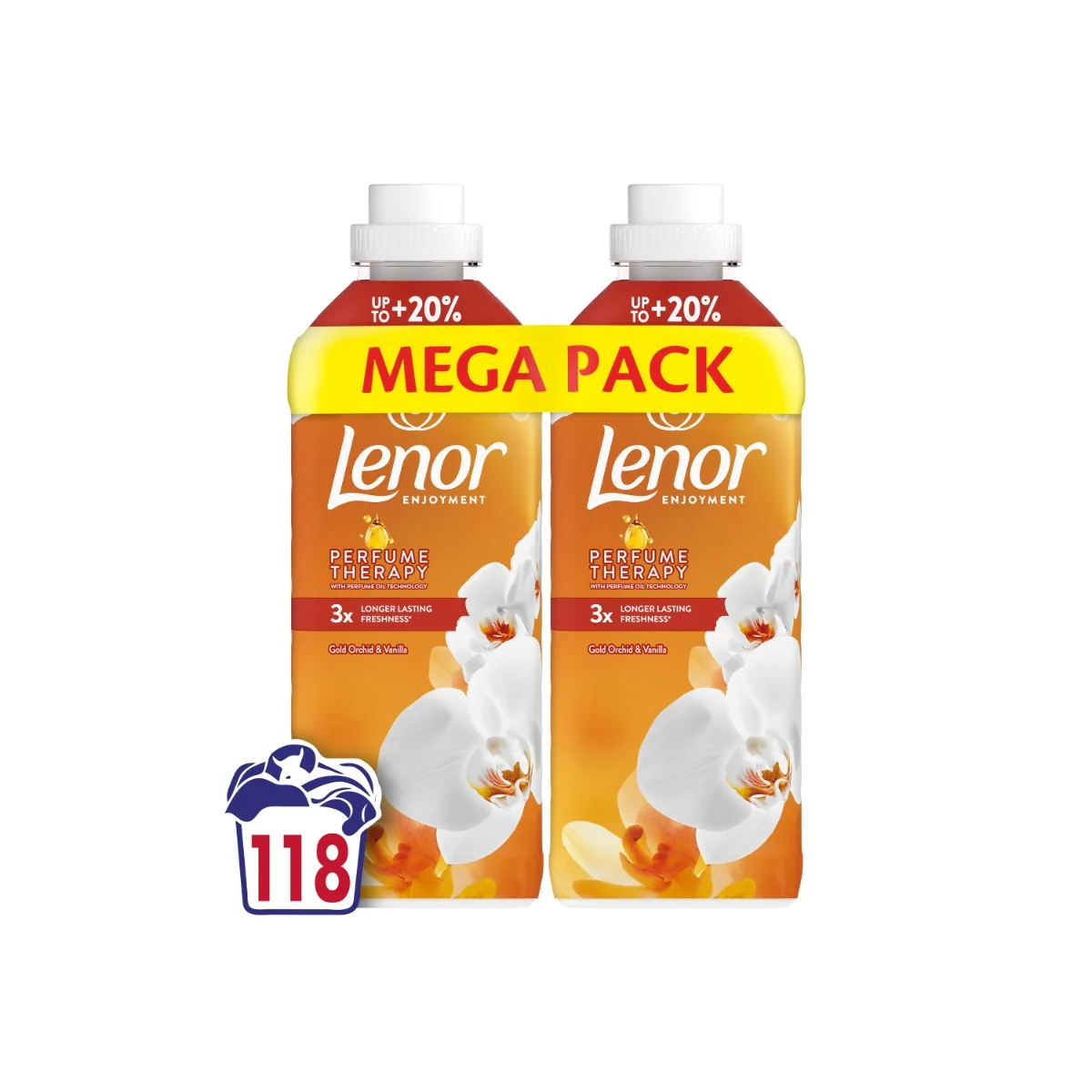 Lenor Orchid & Vanilla aviváž 118 praní 2478 ml
