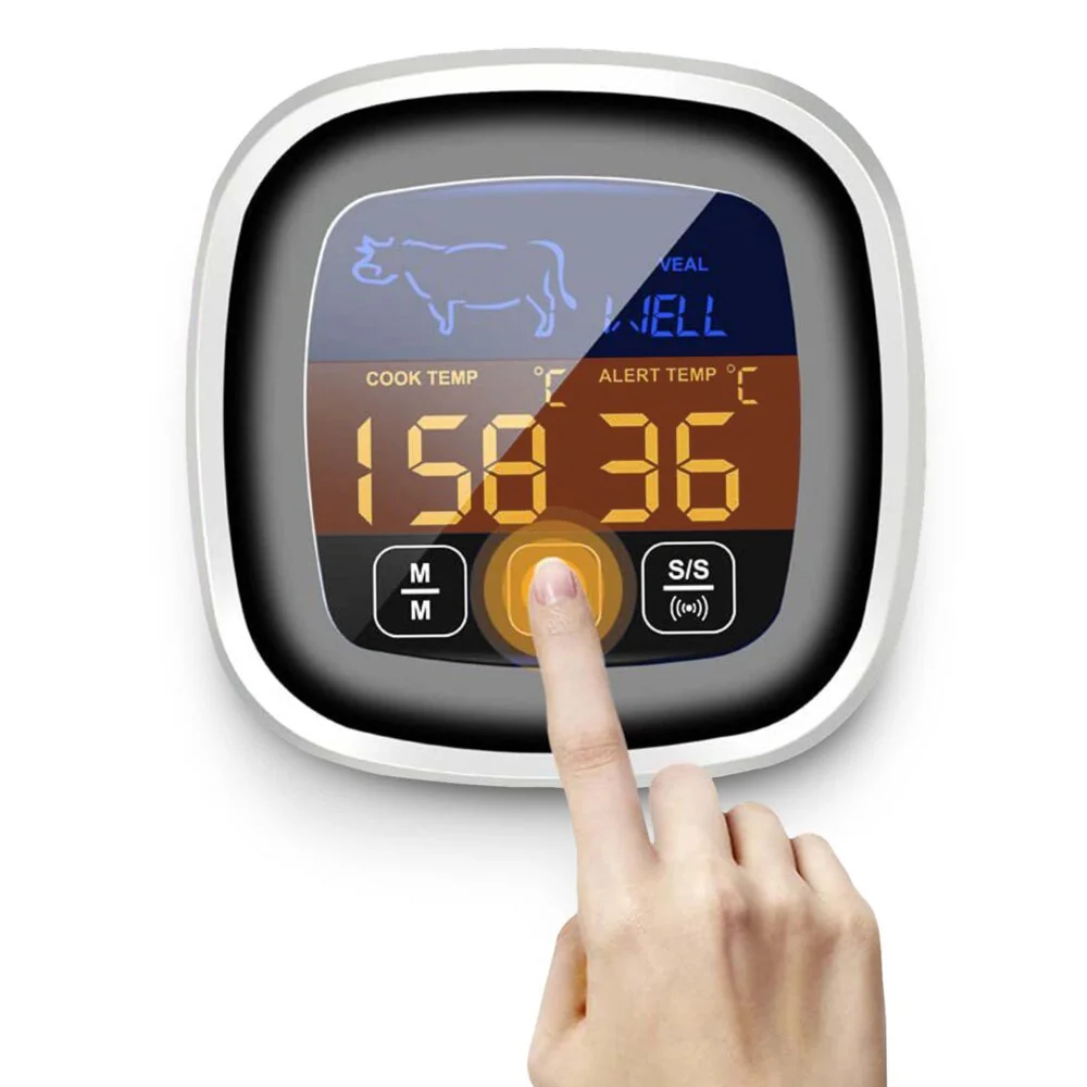 Livefy Meat thermometer kuchynský teplomer, čierny