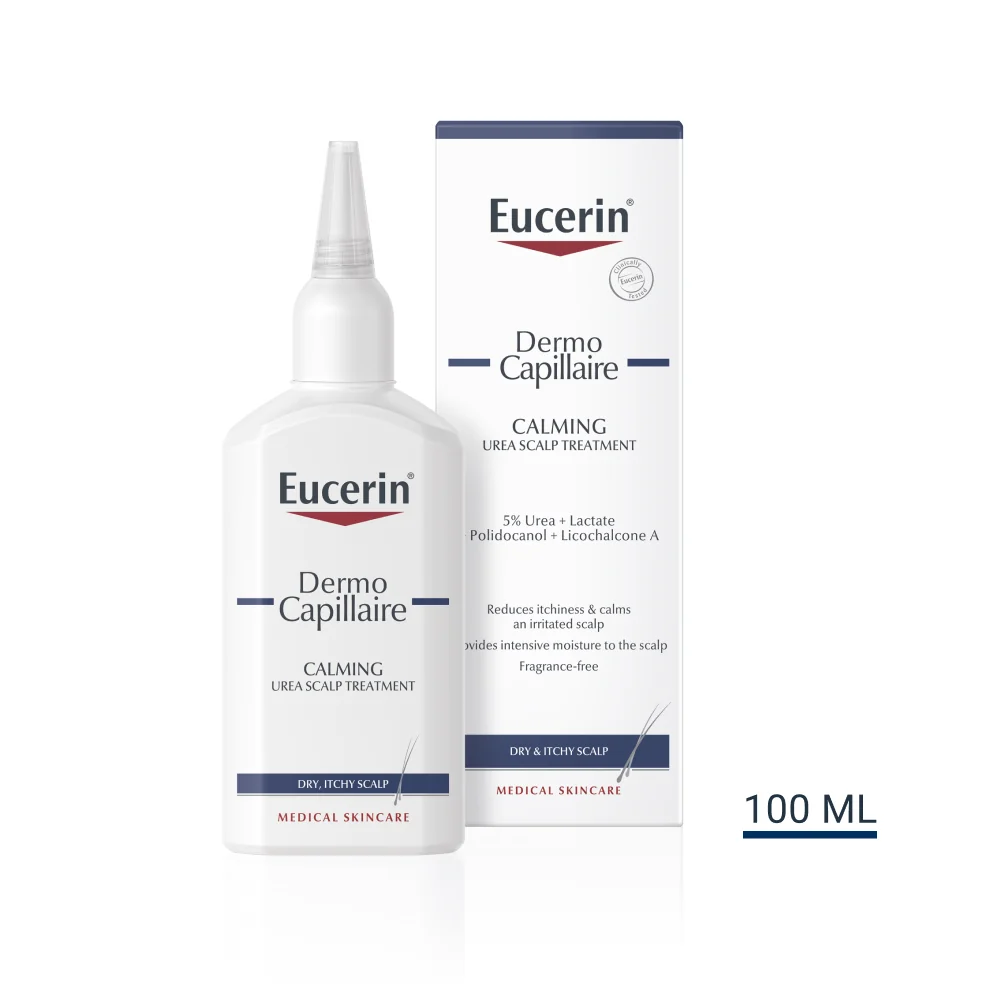 Eucerin DermoCapillaire 5% Urea tonikum 1×100 ml, pre suchú pokožku hlavy