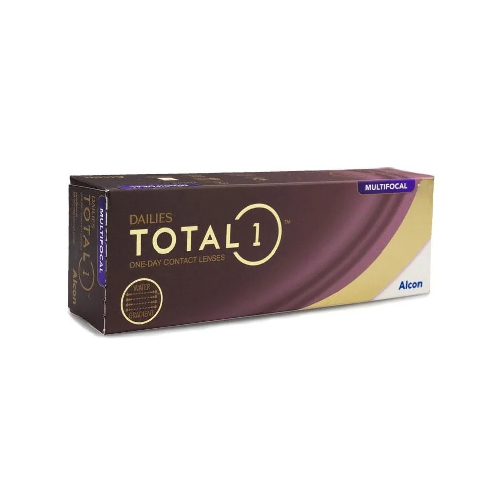 Denné Dailies TOTAL1 Multifokálne (30 šošoviek) Dioptrie: -5.75, Zakrivenie: 8.5, Adícia: 2