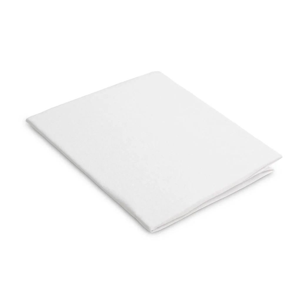 Nepremokavé prestieradlo Jersey do kočíka Sensillo biela 35x75 cm ,