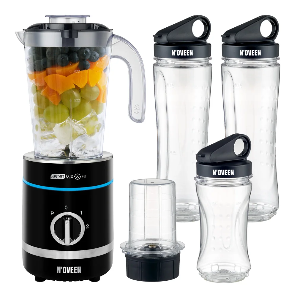 NOVEEN Sport Mix & Fit SB2000 Xline smoothie mixér čierny