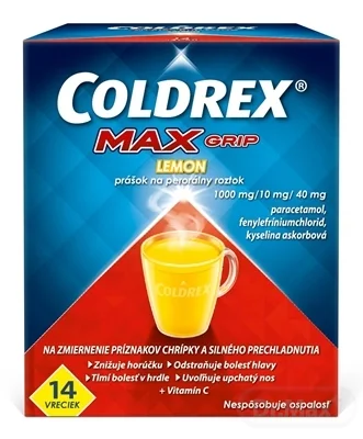 COLDREX MAXGRIP LEMON 1×14 ks
