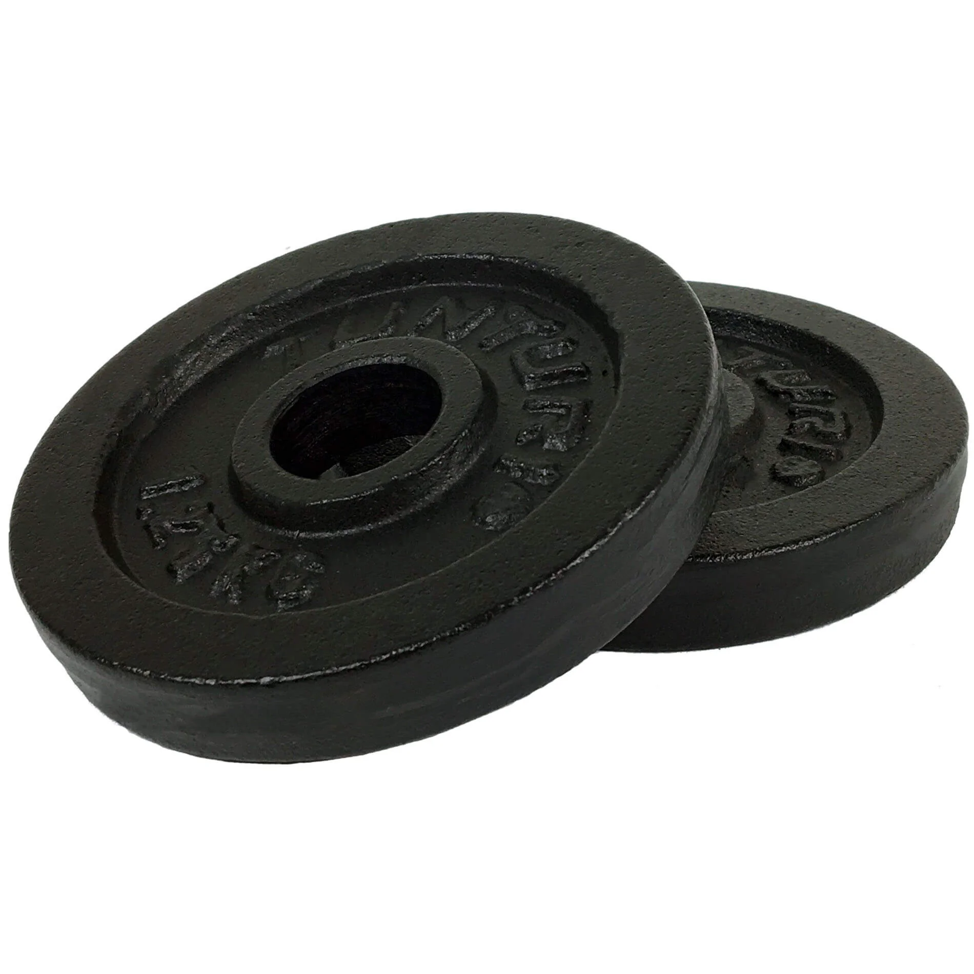 Kotúče na činky liatina 30 mm - pár varianta 1,25 kg / 30 mm