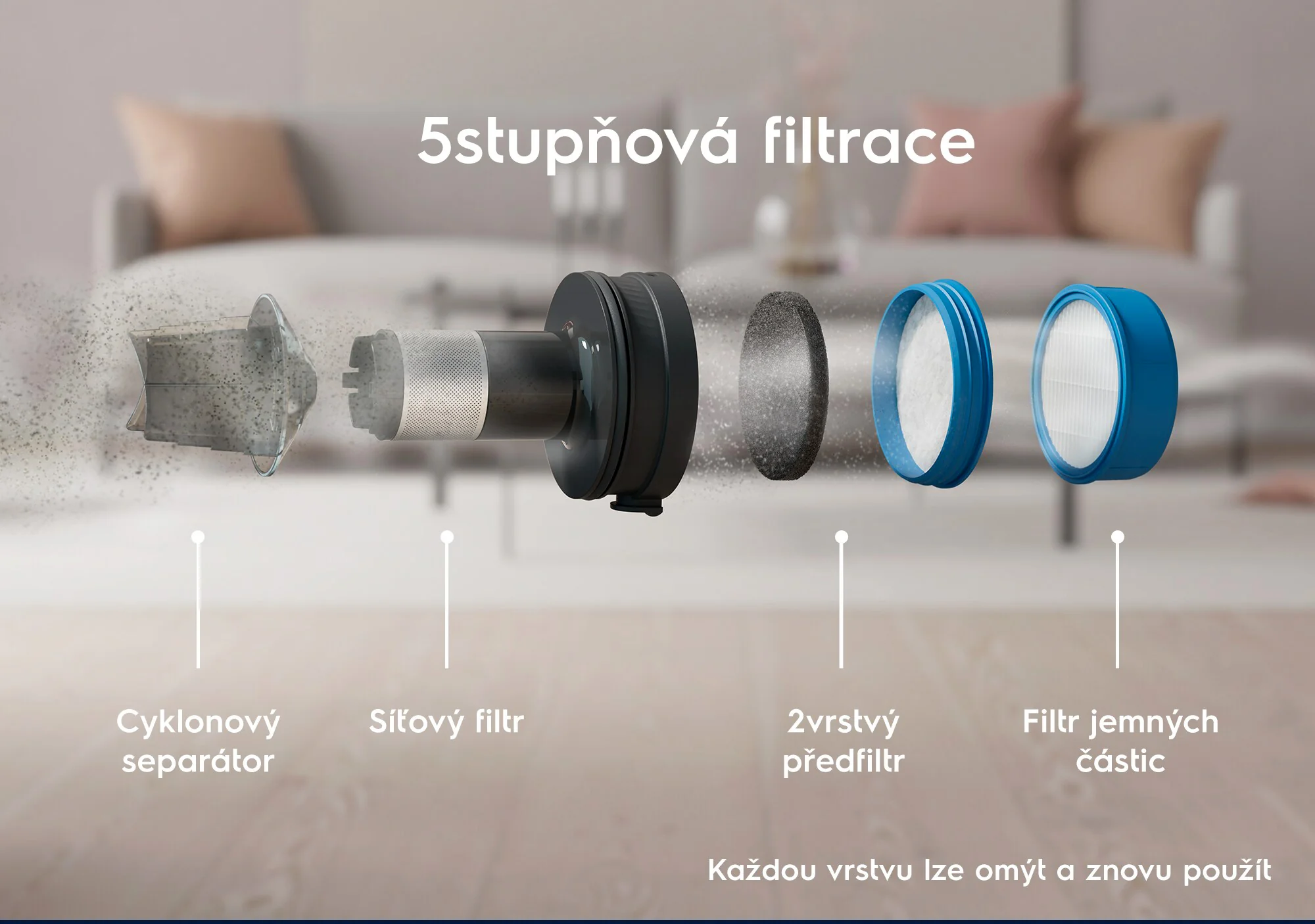 ELECTROLUX Tyčový vysávač EP71UB14DB