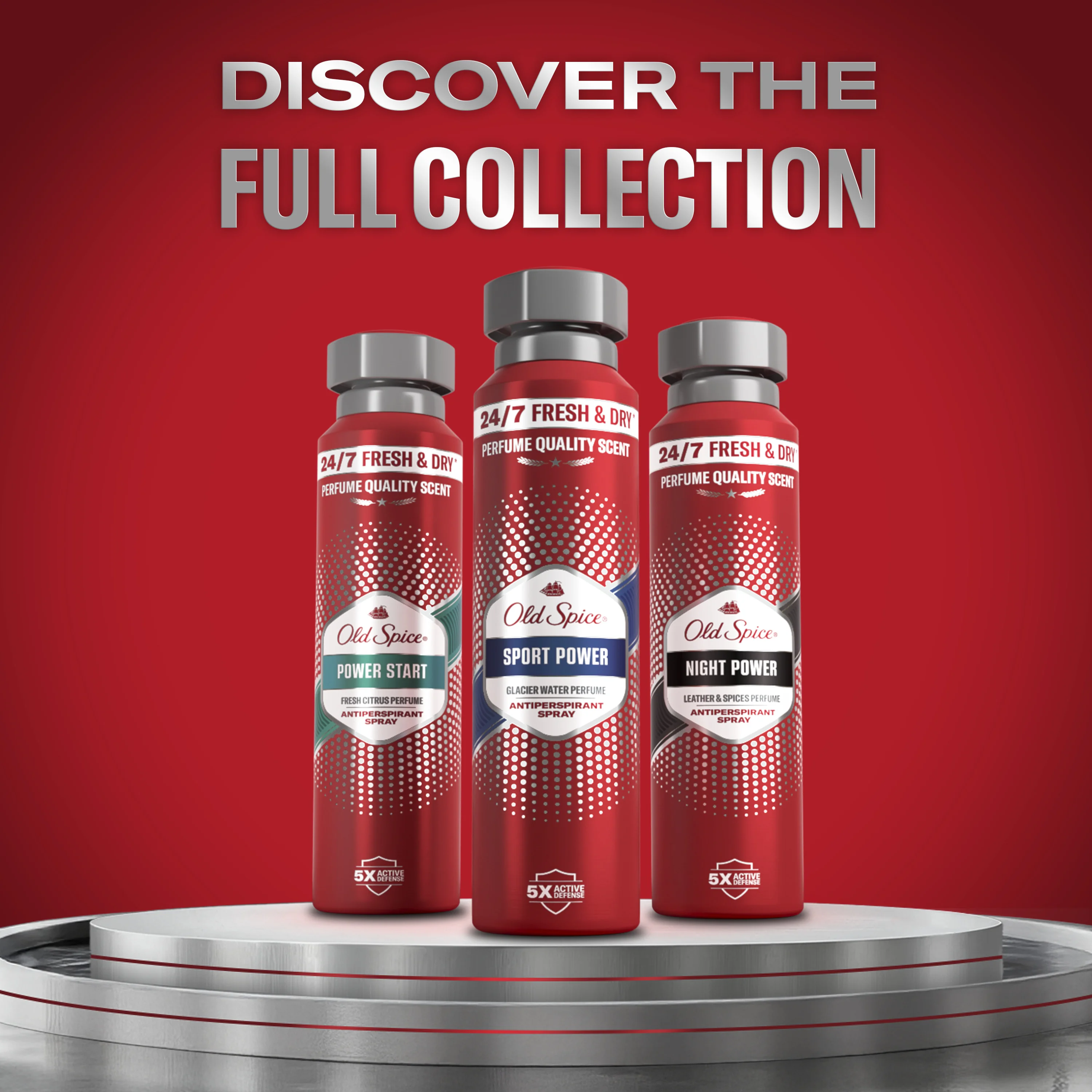 Old Spice Night Power antiperspirant v spreji 150 ml