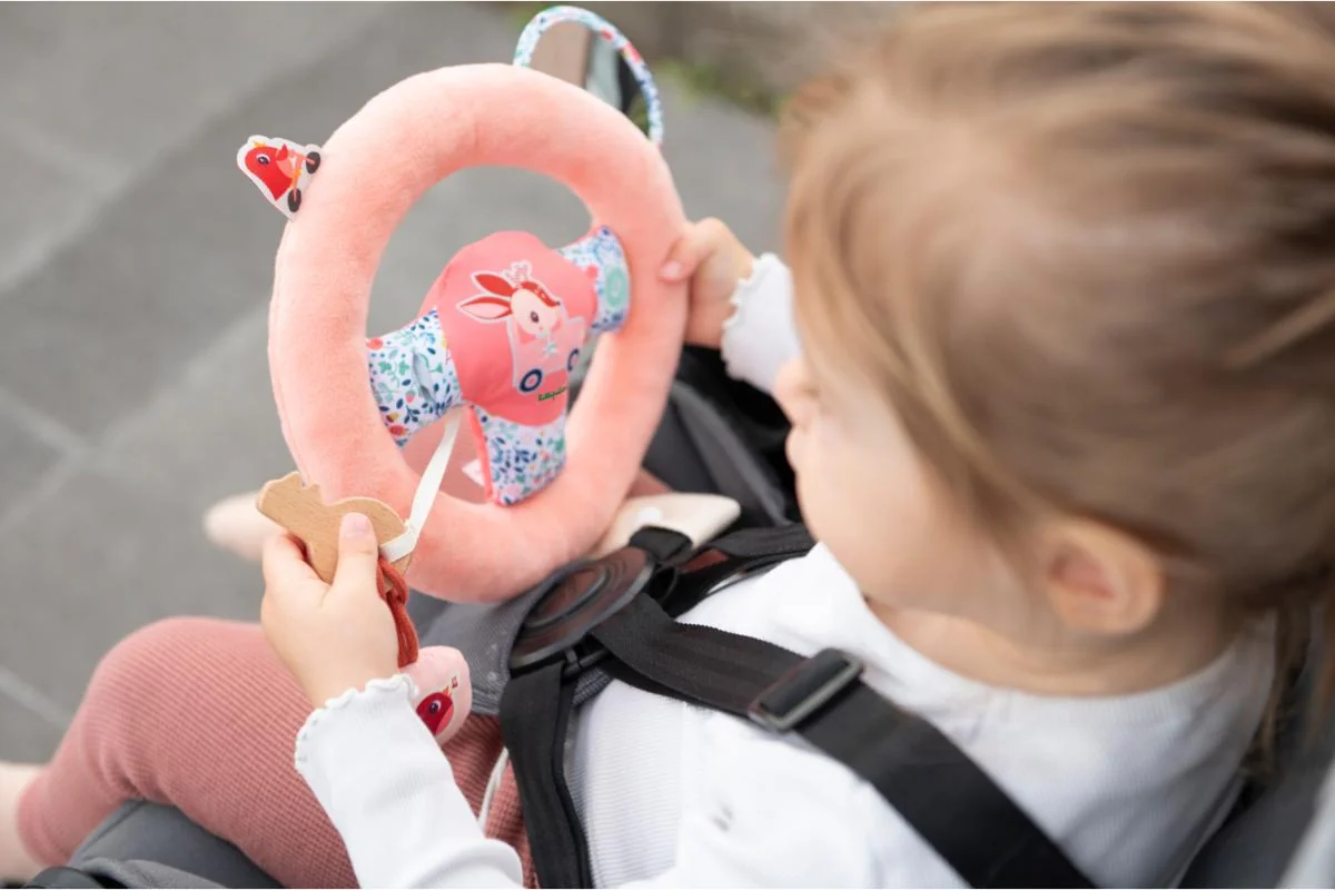 Lilliputiens - textilný volant - jelenček Stella