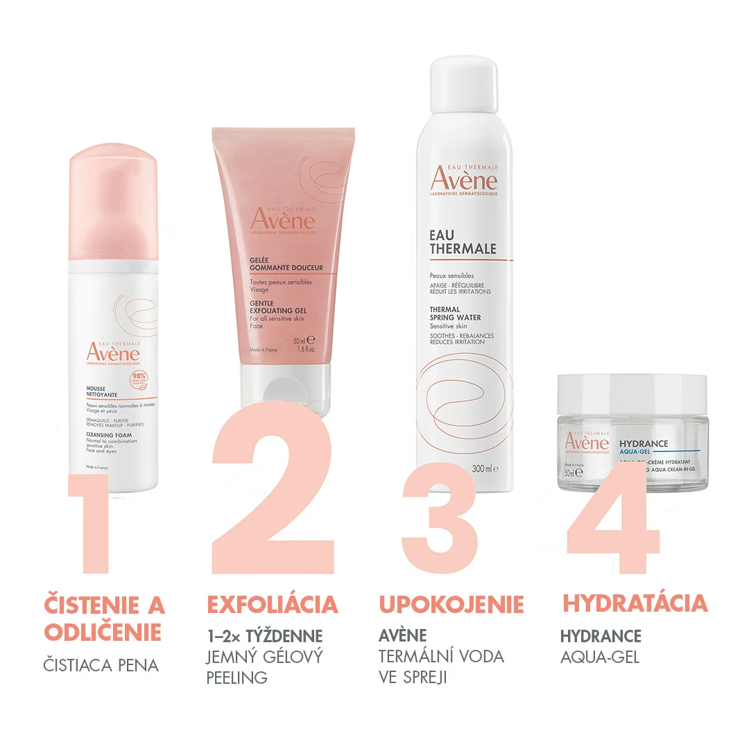 Avène Jemný gélový peeling 50 ml