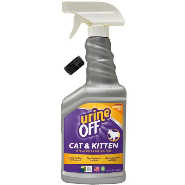 Urine Off Odstraňovač Zápachu Moču 500ml Mačka 1×500 ml, odstraňovač zápachu