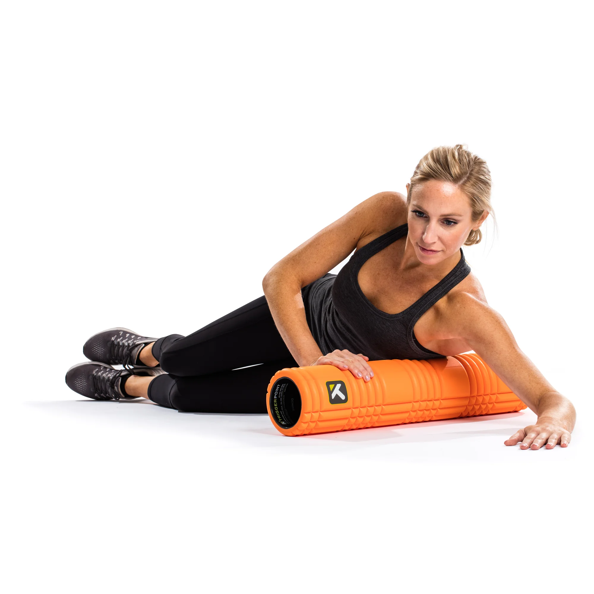 Masážny valec TriggerPoint GRID Foam Roller 2.0 Farba: oranžová
