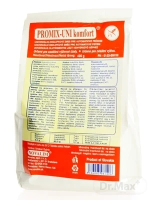 PROMIX-UNI komfort bezlep.zmes pre autom. pečenie 1×400 g, potravina