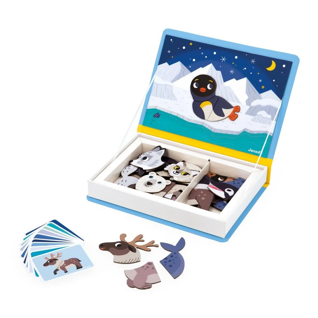 Janod Magnetibook Polárne zvieratká 