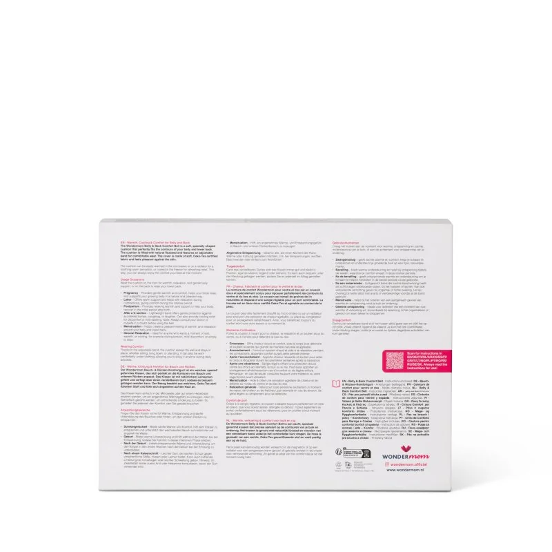 Wondermom nahrievací pás Belly & Back Comfort Belt